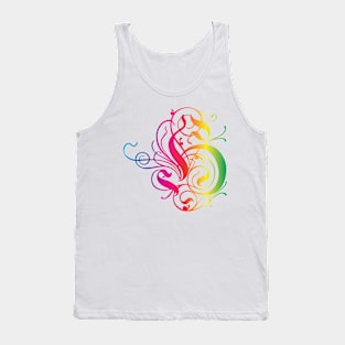 Name first alphabet H Tank Top